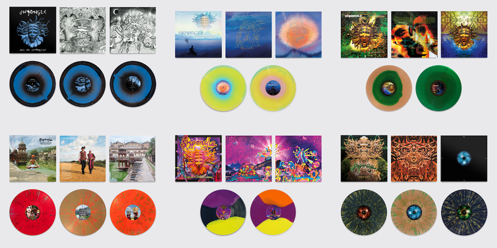 Shpongle Limited Edition Colour Vinyls Shipping June 2nd 2023. Bandcamp only.