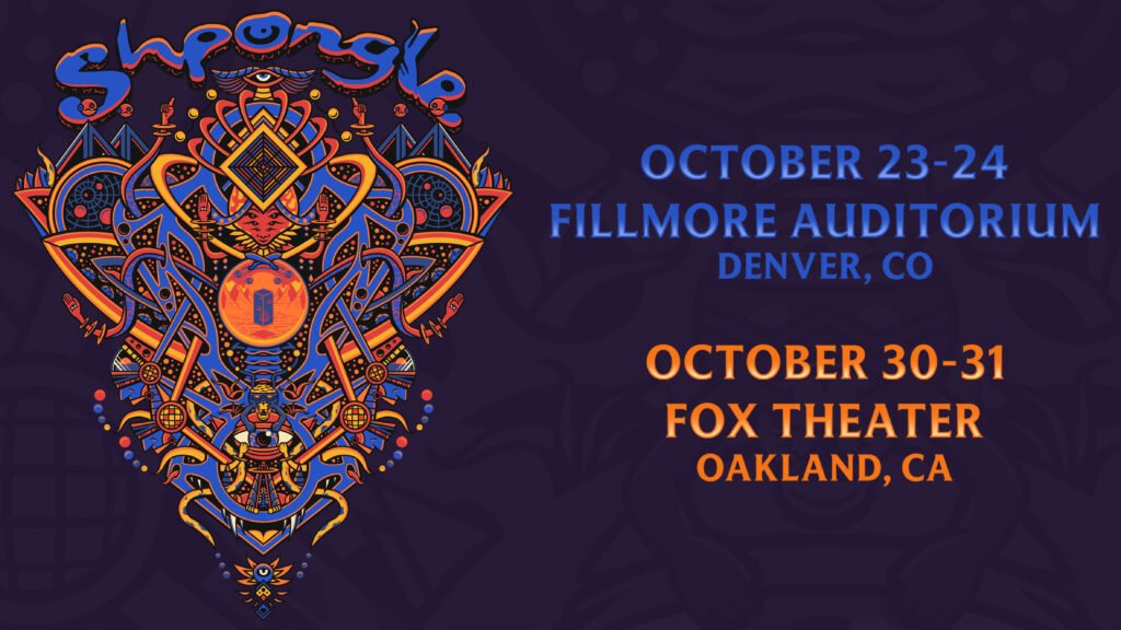 Shpongle (Simon Posford Live Set) US 2026 Tour Dates announced